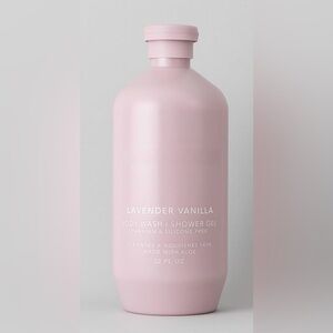 Lavender Vanilla Shower Gel - Soft Pink